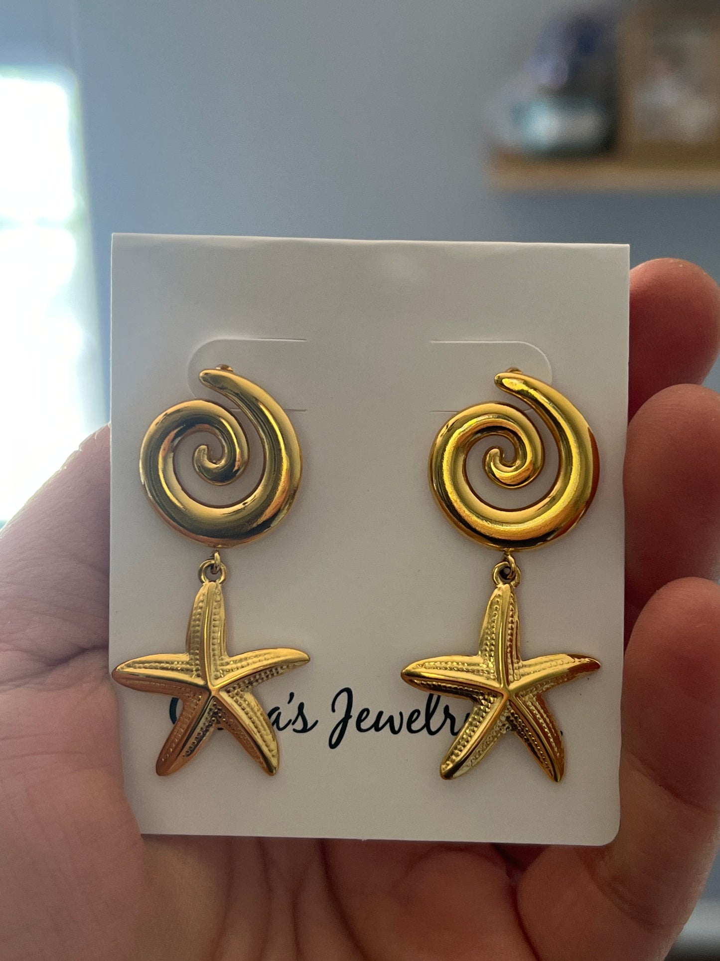 Starfish Earrings