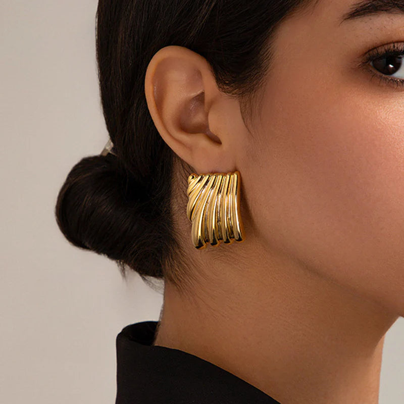Elisa Gold Earrings