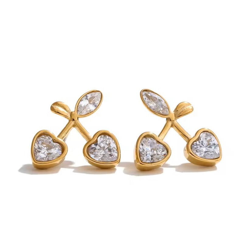 Cherry Studs Earrings