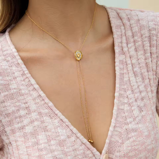 Cowboy Hat Drawstring Necklace- PRE-ORDER