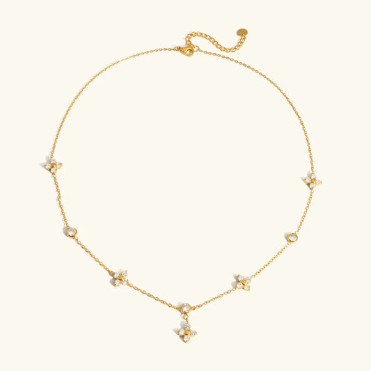 Diamond Clover Necklace