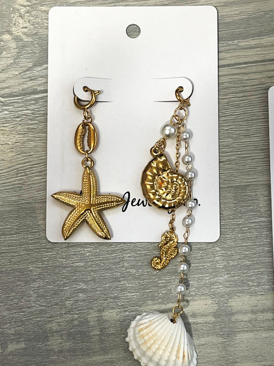 Starfish and Shell Combo