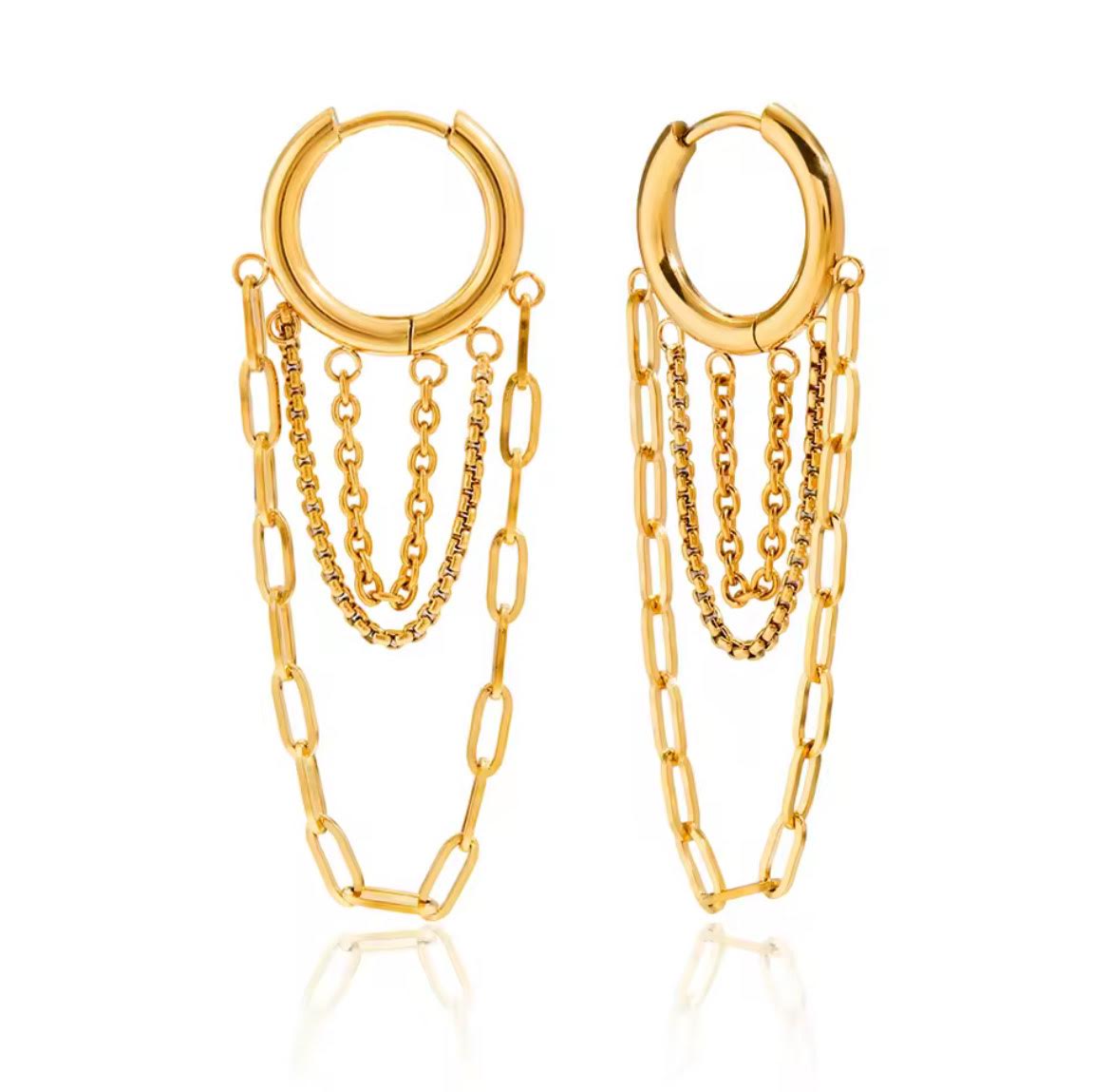 Double chains hoops