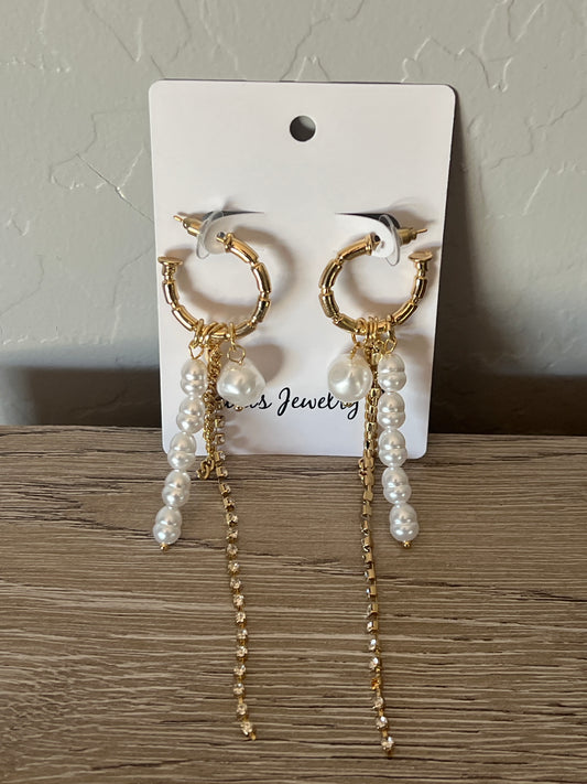Mini Hoops with charms