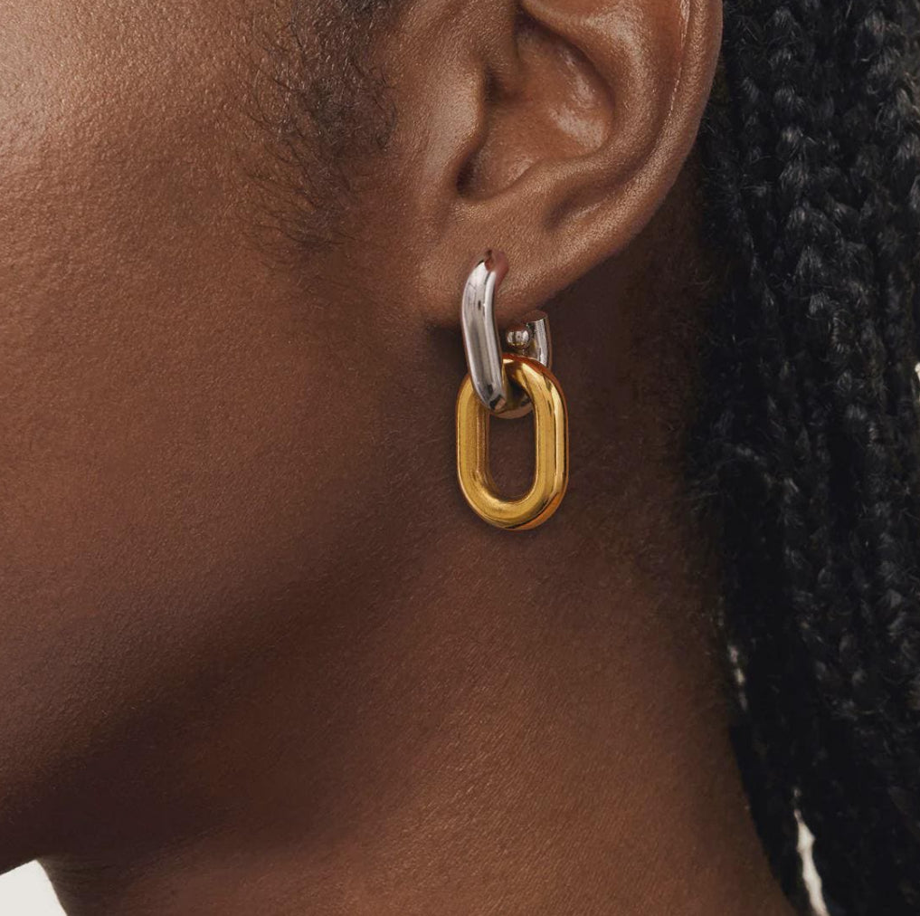 Two Tones hoops