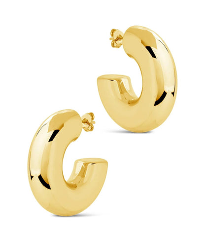 Chunky Gold Hoops