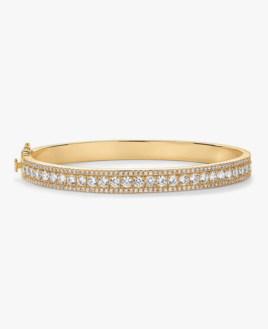 Princess Cut Bangle