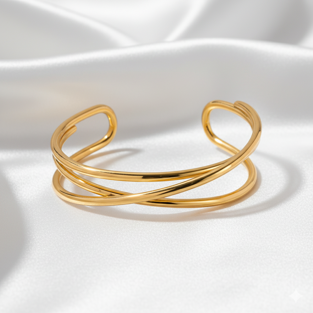 Gold bangle