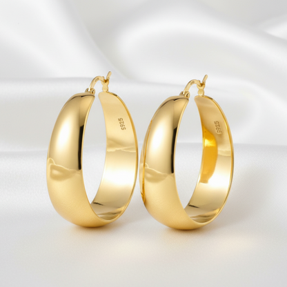 Camila Gold Hoops