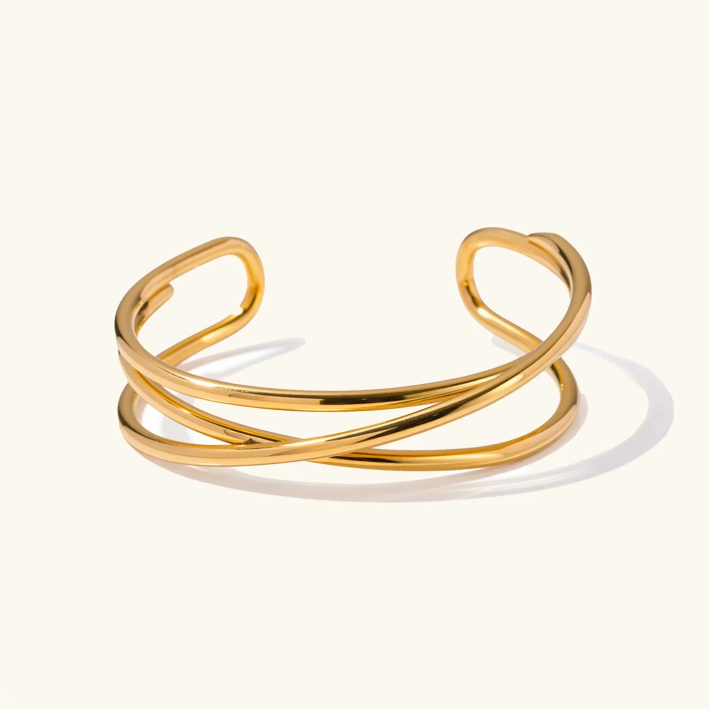 Gold bangle