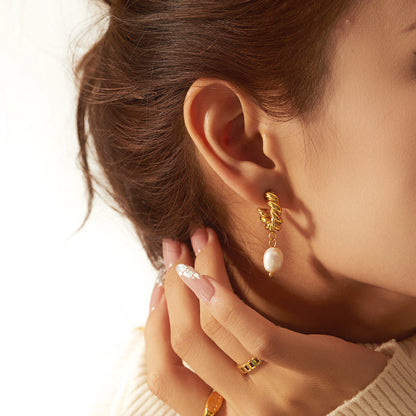 Freshwater Pearl Earrings