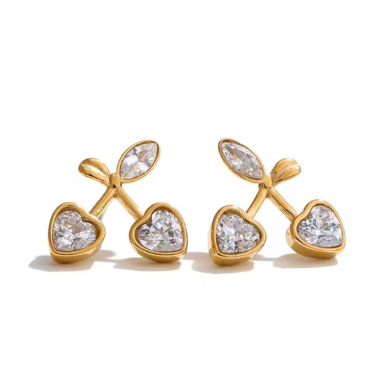 Cherry Studs Earrings