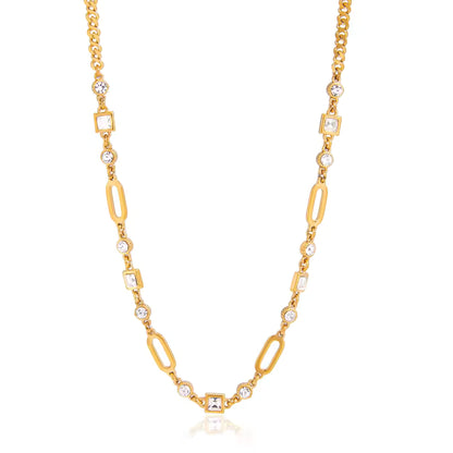 Crystal Chain Necklace